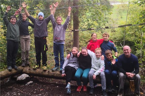 Es hat Spass gemacht im Seilpark.