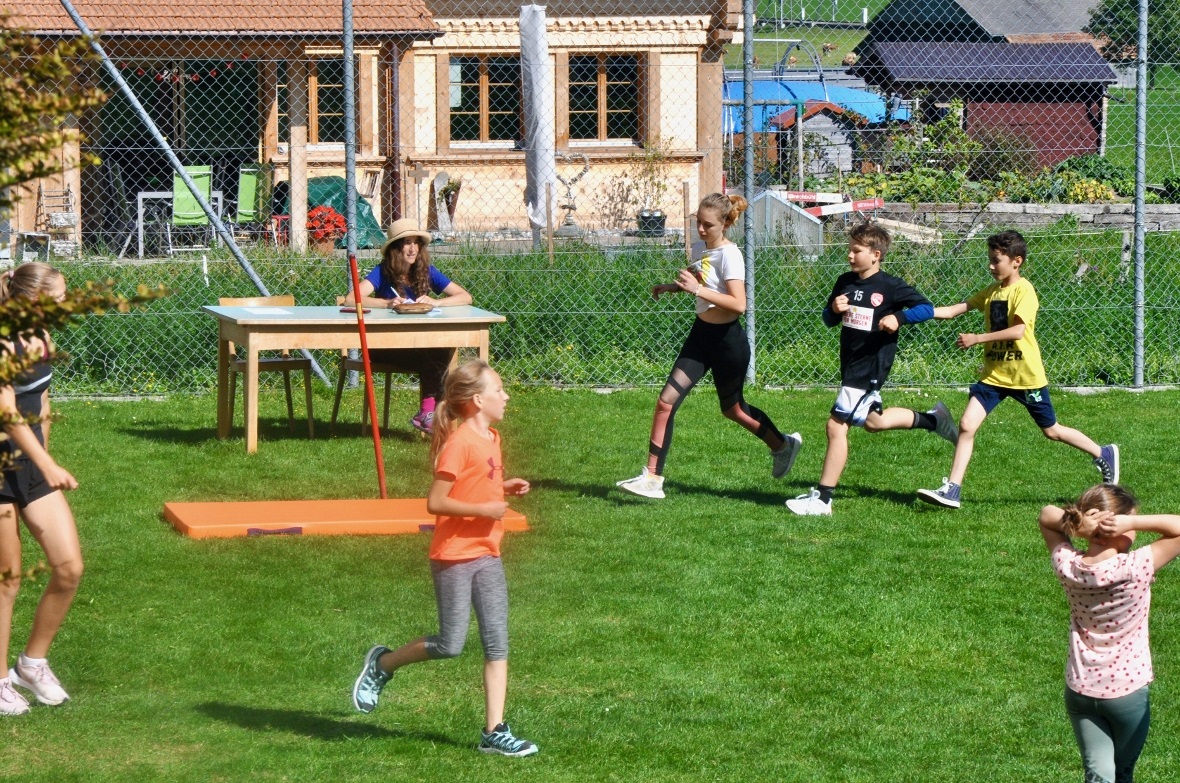 Es hat gereicht für einen Lauf.