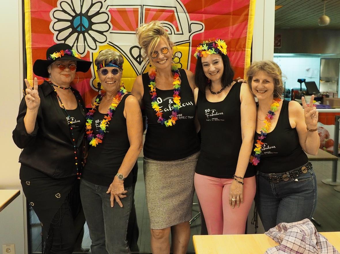 Es wurde gefeiert – manchmal auch persönliche Anlässe.