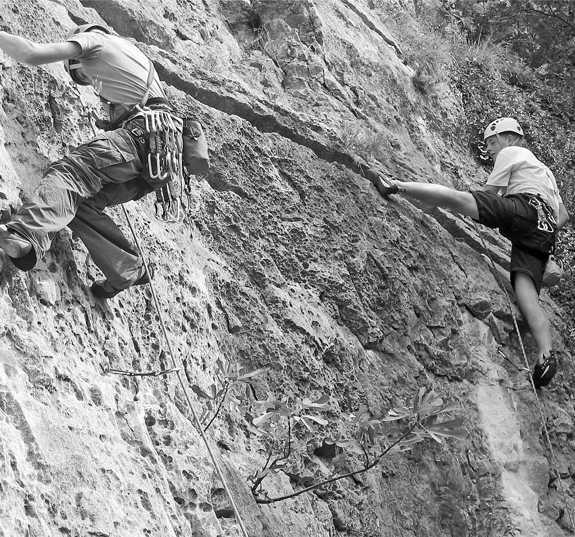 Kletterlager am Gardasee Es wurde geklettert was das Zeug hält.