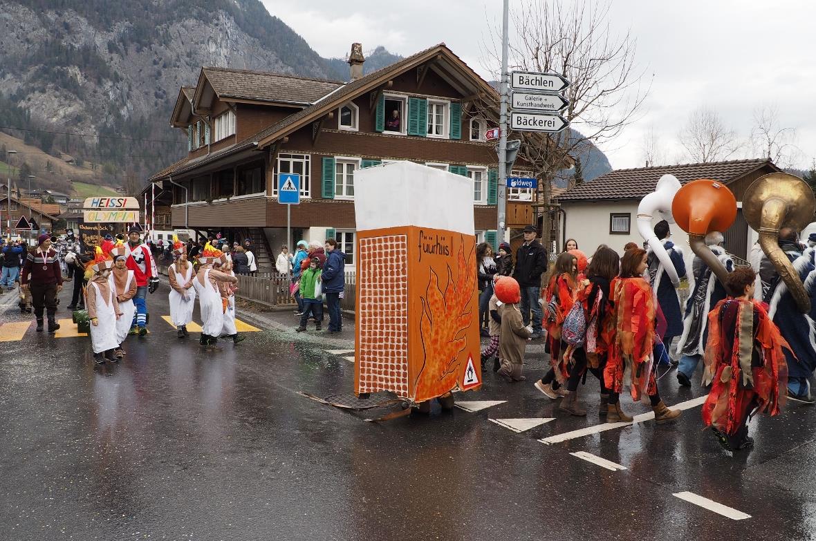 Es wurde heiss in Oey – «Füürhiiss».