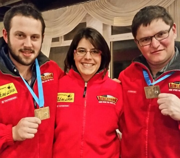 Europameisterschafts-Bronze für Tobias Bischoff und Heinz Knöri bei den Herren. Madlaina Caviezel wurde 6.