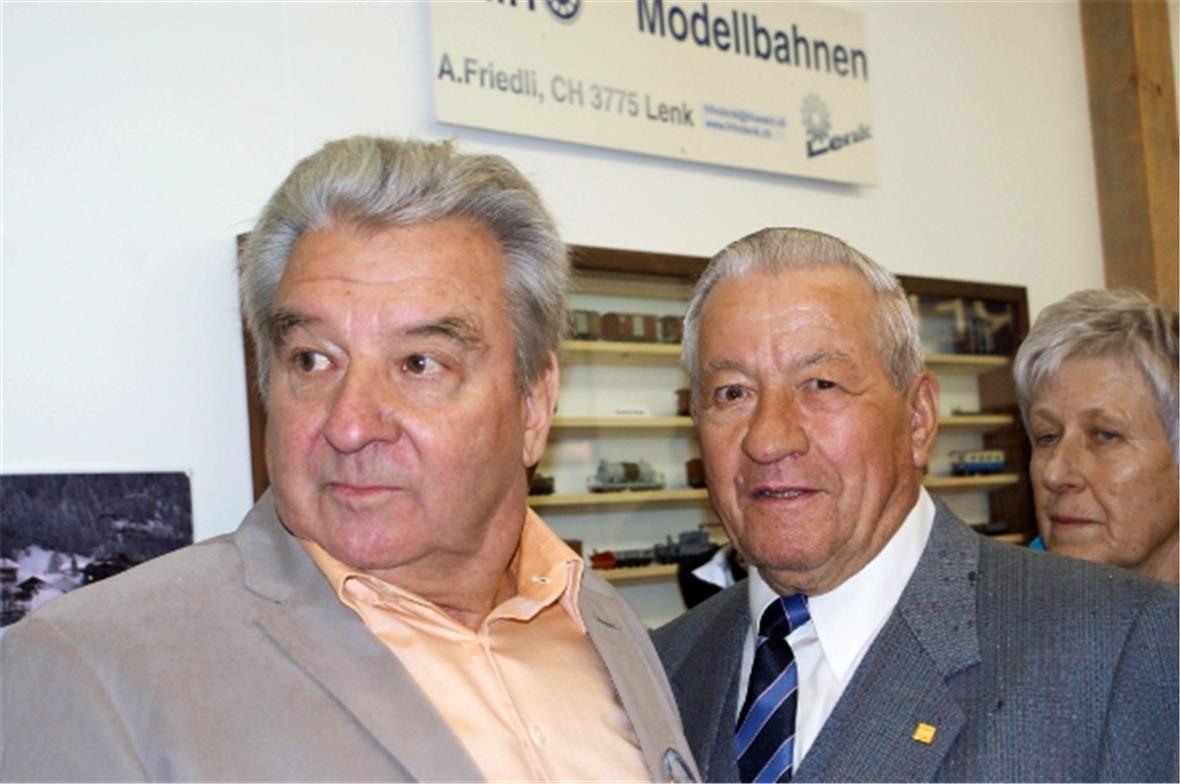 Ex-Bahnhofvorstände Perren, Griessen