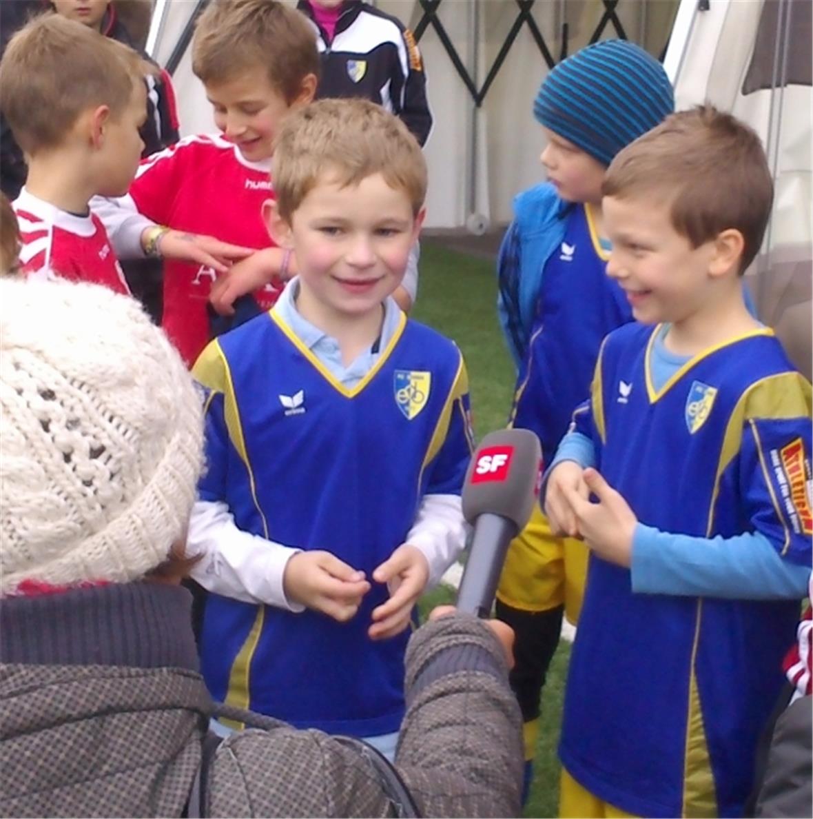 F-Junioren als SF-Interview-Partner