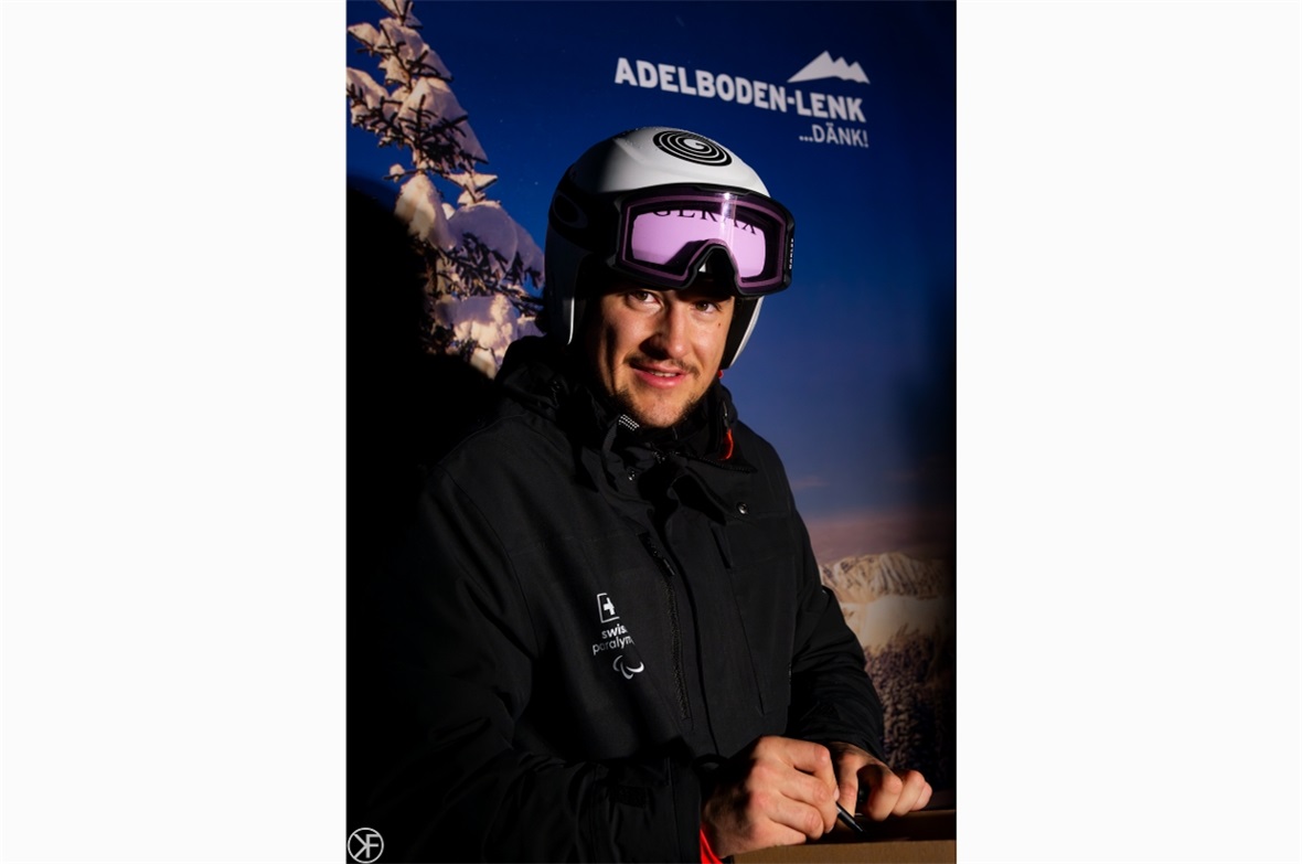Fabrice von Grünigen gab Autogramme nach der Schneesportshow.