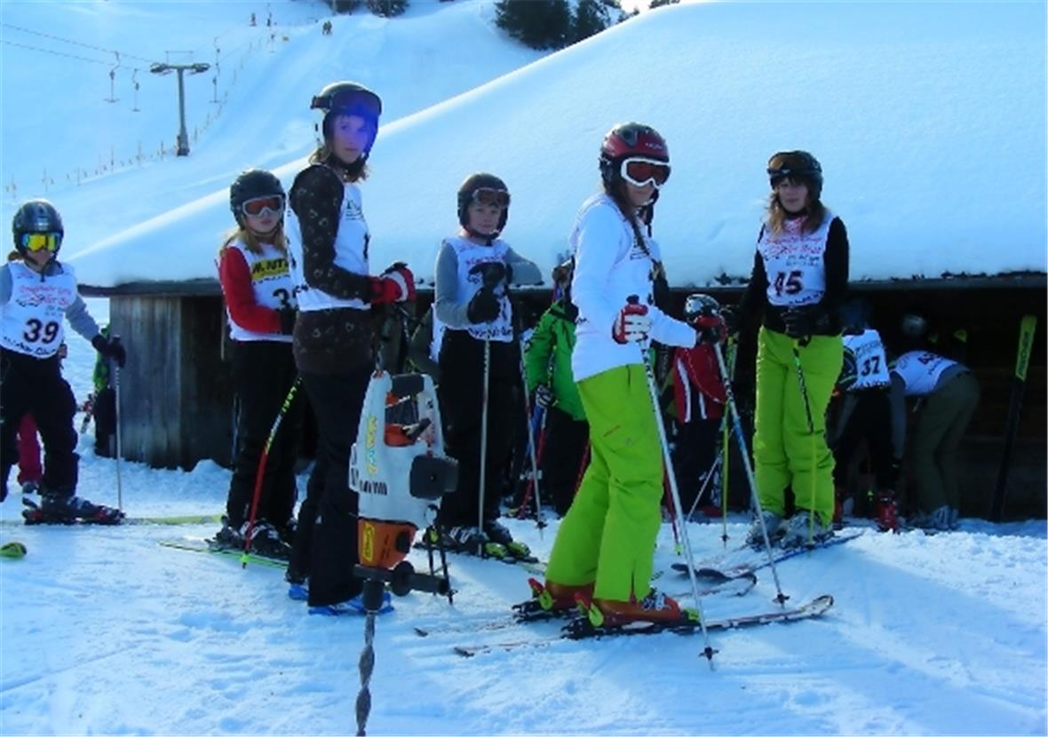 Fachsimpeln vor dem Start.