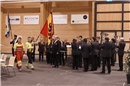 Fahnenübergabe bei der DV.