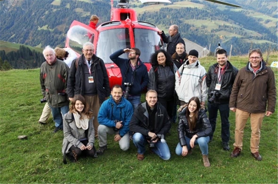 Fast die ganze Crew am oberen Albristen