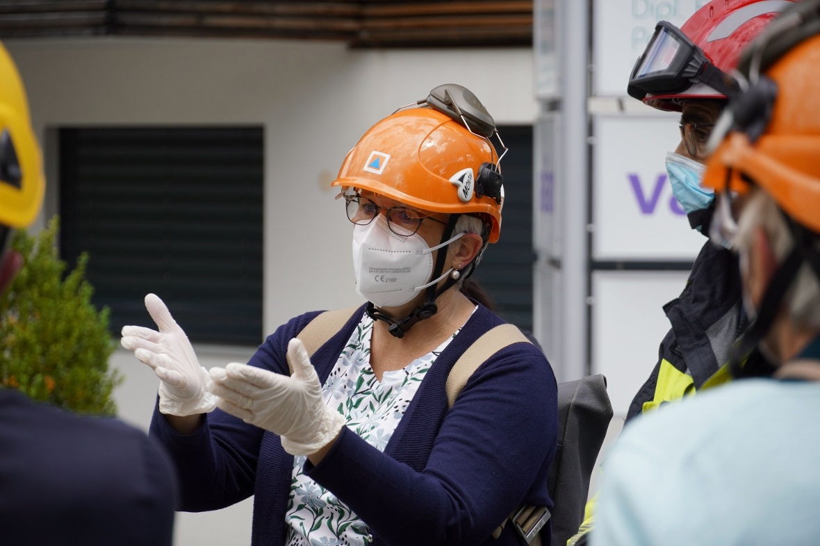 Ferien abgebrochen: Gemeinderatspräsidentin Beatrice Zeller sprach mit den Betro...