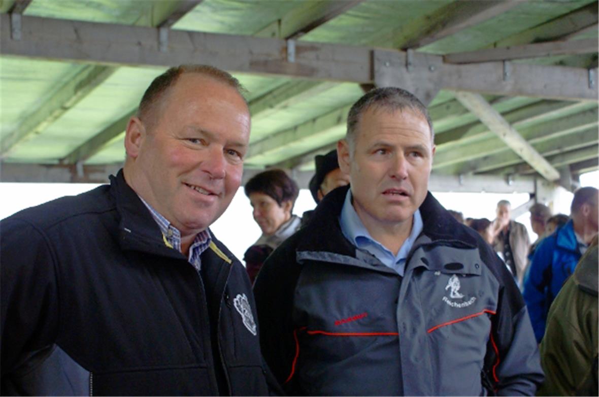 Festredner aus der Politik und aus dem Schwingsport: Nationalrat Andreas Aebi un...