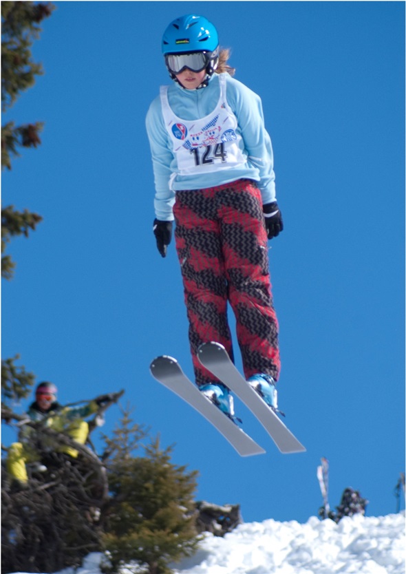 Fiona Iseli in Action.
