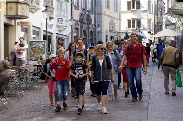 Flanieren in Schaffhausen.