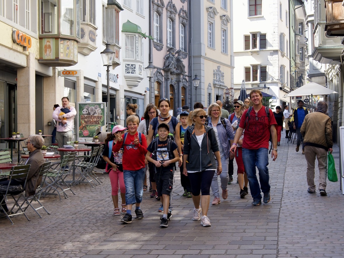 Flanieren in Schaffhausen.