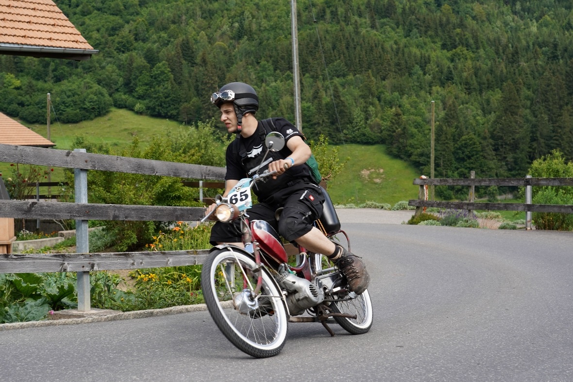 Flott unterwegs - solange es nicht zu stark bergauf geht.