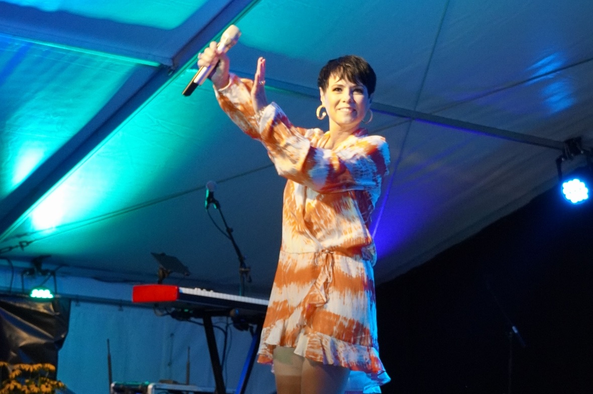 Francine Jordi hielt das Publikum in Atem von der ersten bis zur letzten Note.