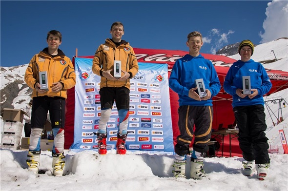 Franjo von Allmen vom Skiclub Boltigen wurde ausgezeichneter Zweiter.