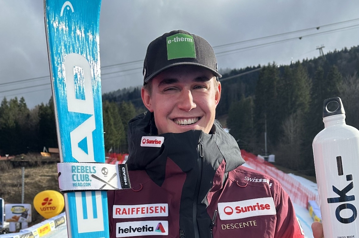 Franjo von Allmen war in Garmisch-Partenkirchen zwei mal top.