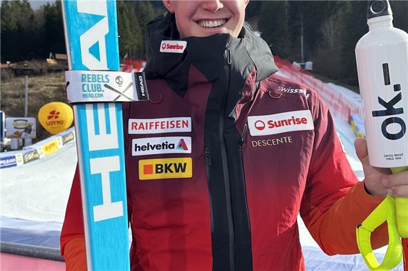 Franjo von Allmen war in Garmisch-Partenkirchen zweimal top.