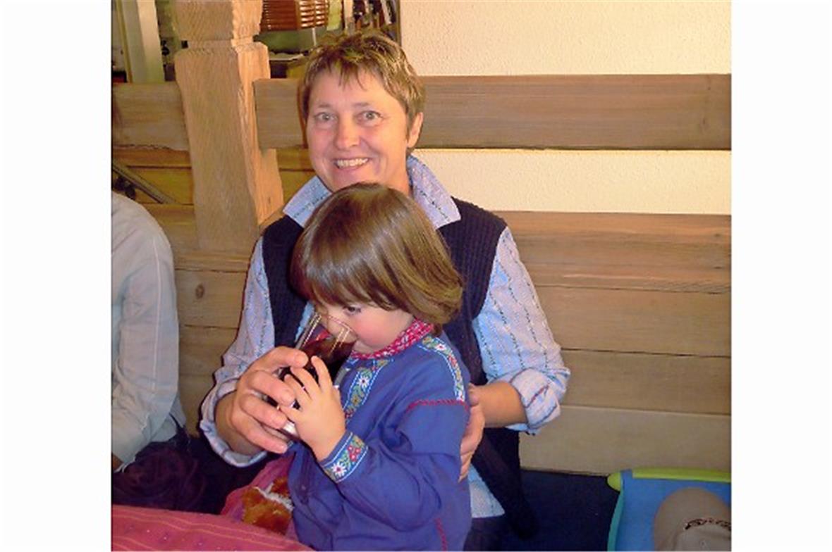 Franziska Zurbrügg hat am Tag vor dem Fest in St Gallen die Schweizer Alpkäsemei...