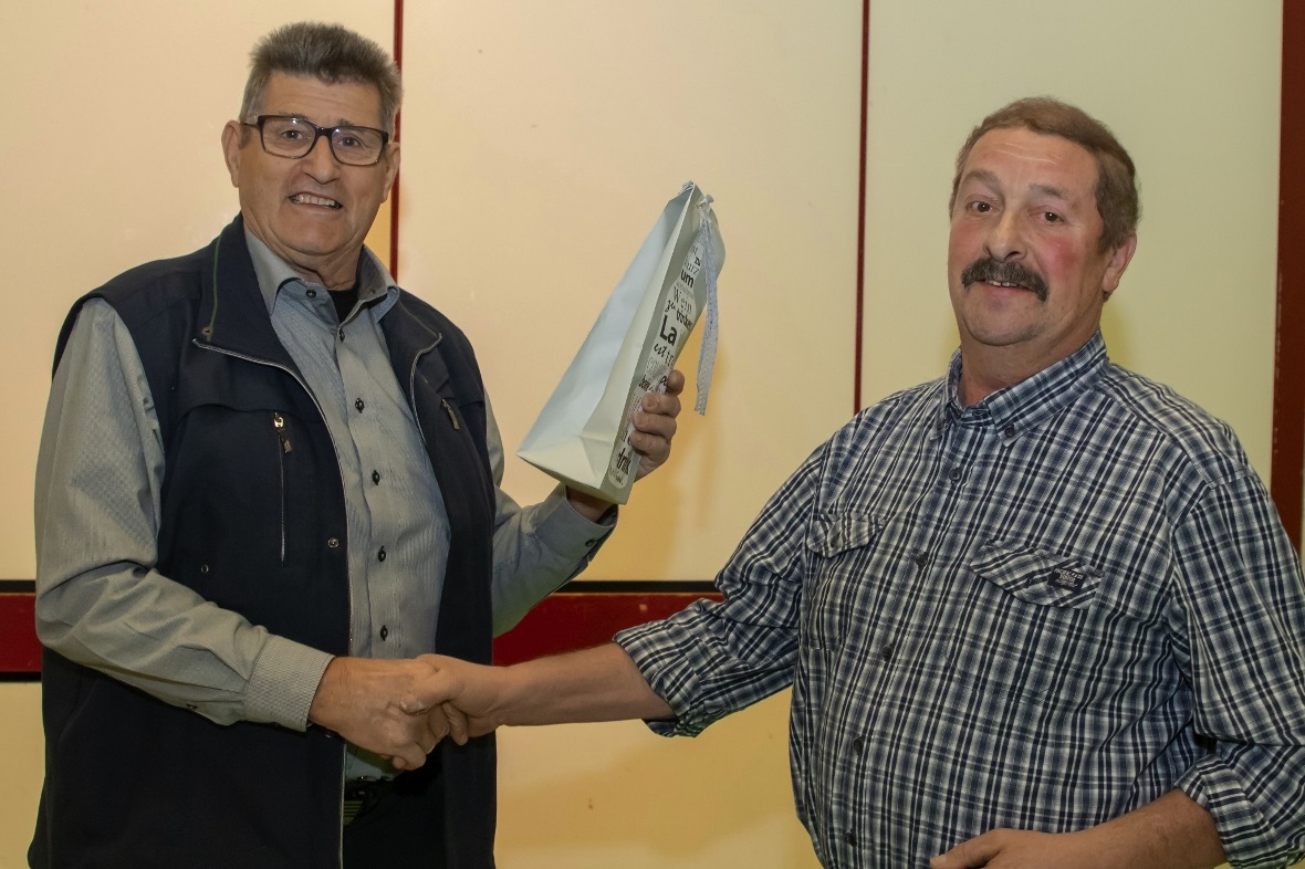 Fred Stucki Gemeinderatspräsident sagt Danke für die Arbeit und den Einsatz zum ...