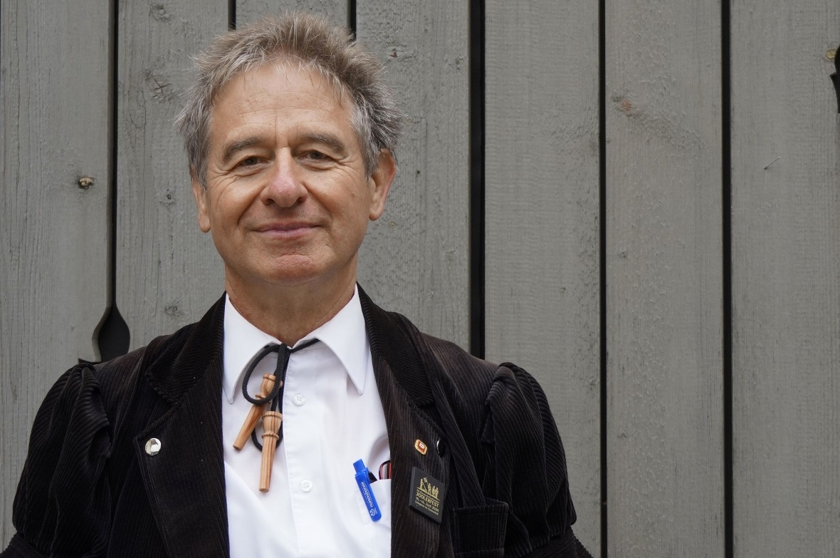 Fritz Frautschi, Organisator und musikalischer Leiter der Schönrieder Alphorntage und der Alphorngruppe Saanenland-Pays-d’Enhaut.