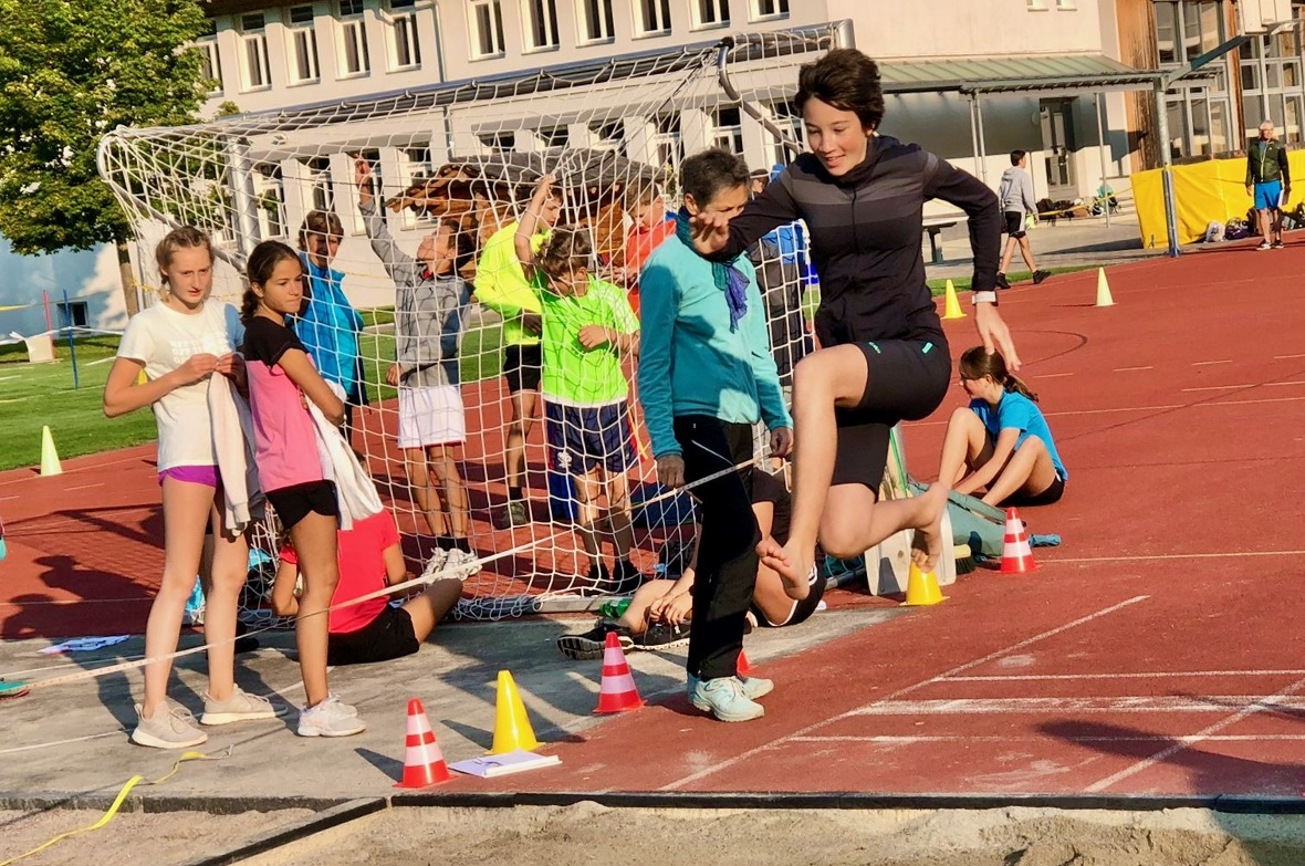 Fröhliche Gesichter und eine gute Technik sind die halbe Miete.
