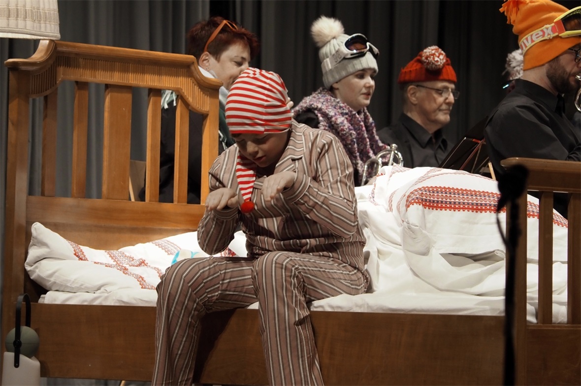 Frühlingskonzert «Alles fährt Ski» der Musikgesellschaft Boltigen.