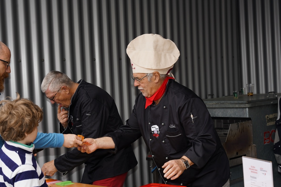 Für das leibliche Wohl sorgte auch die Simme Chuchi.