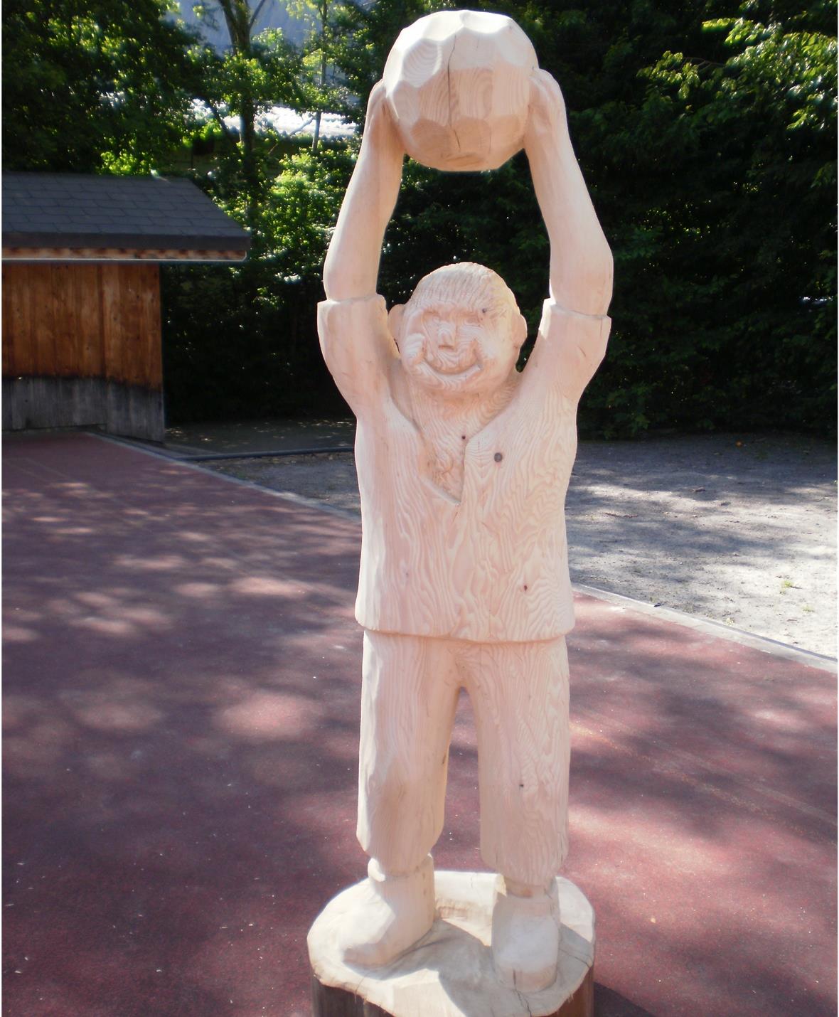Fussballer von Hansueli Knöri gefertigt.