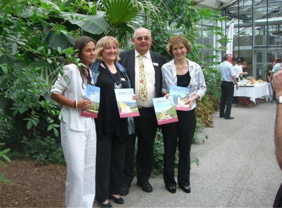 Gabi Eschler, Kathrin Schmid, Mathias Tromp und Krista Krebs