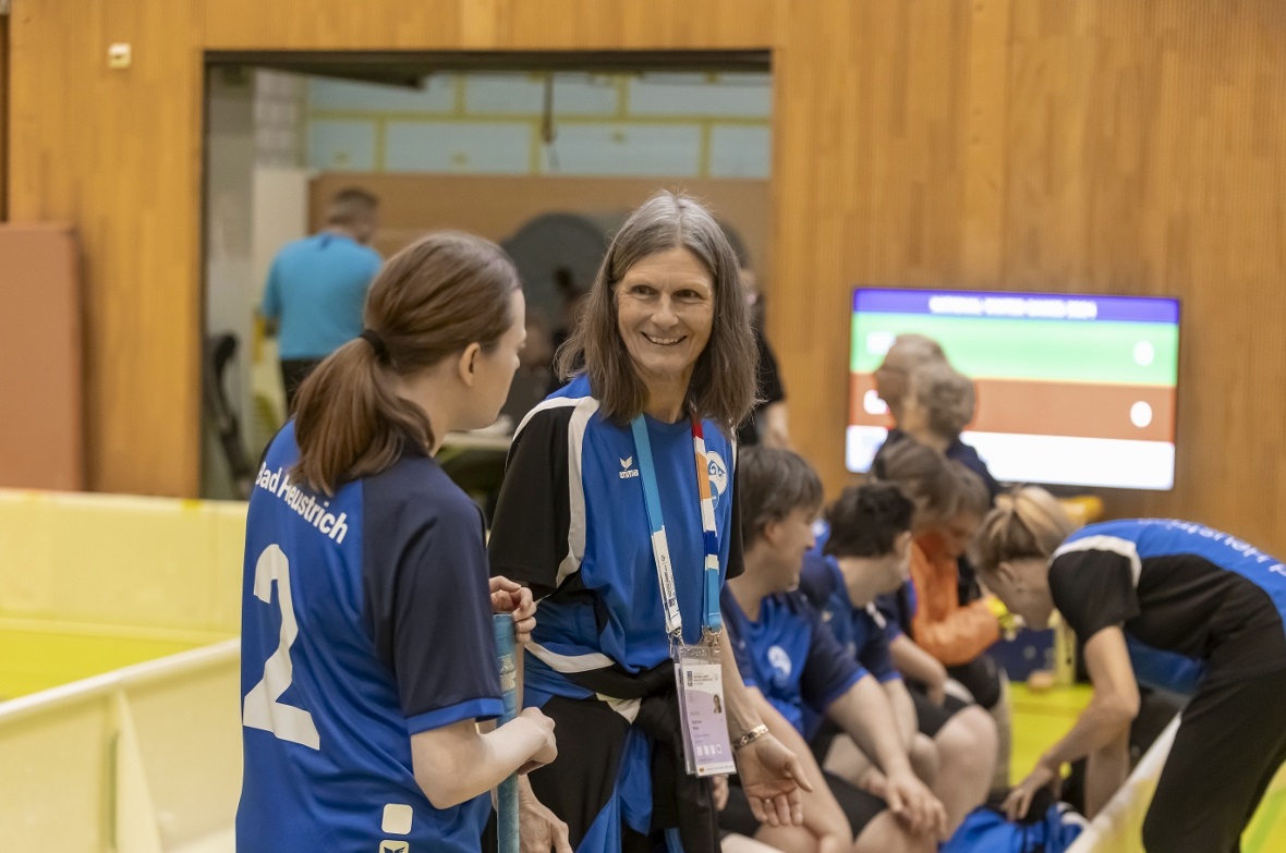 Gaby Kammer mittendrin und hautnah dabei.
