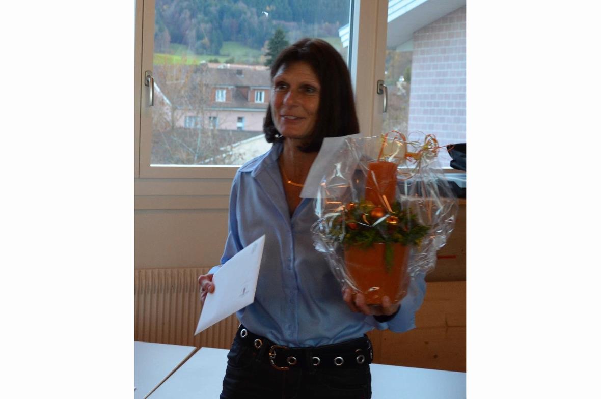 Gaby Kammer, neues Ehrenmitglied.