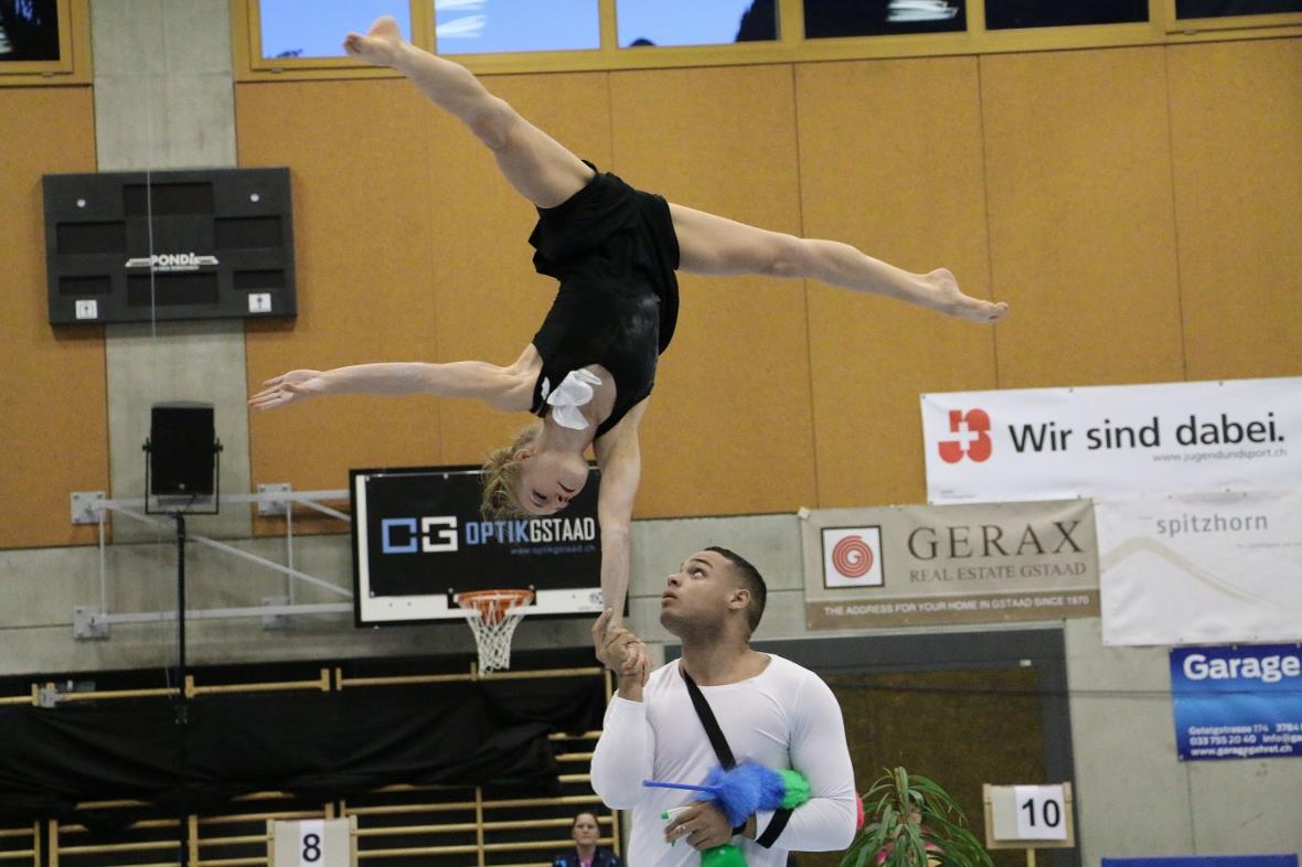 Gastauftritt von Joëlle Ziörjen mit ihrem Partner Michael am Getu-Cup in Gstaad,...