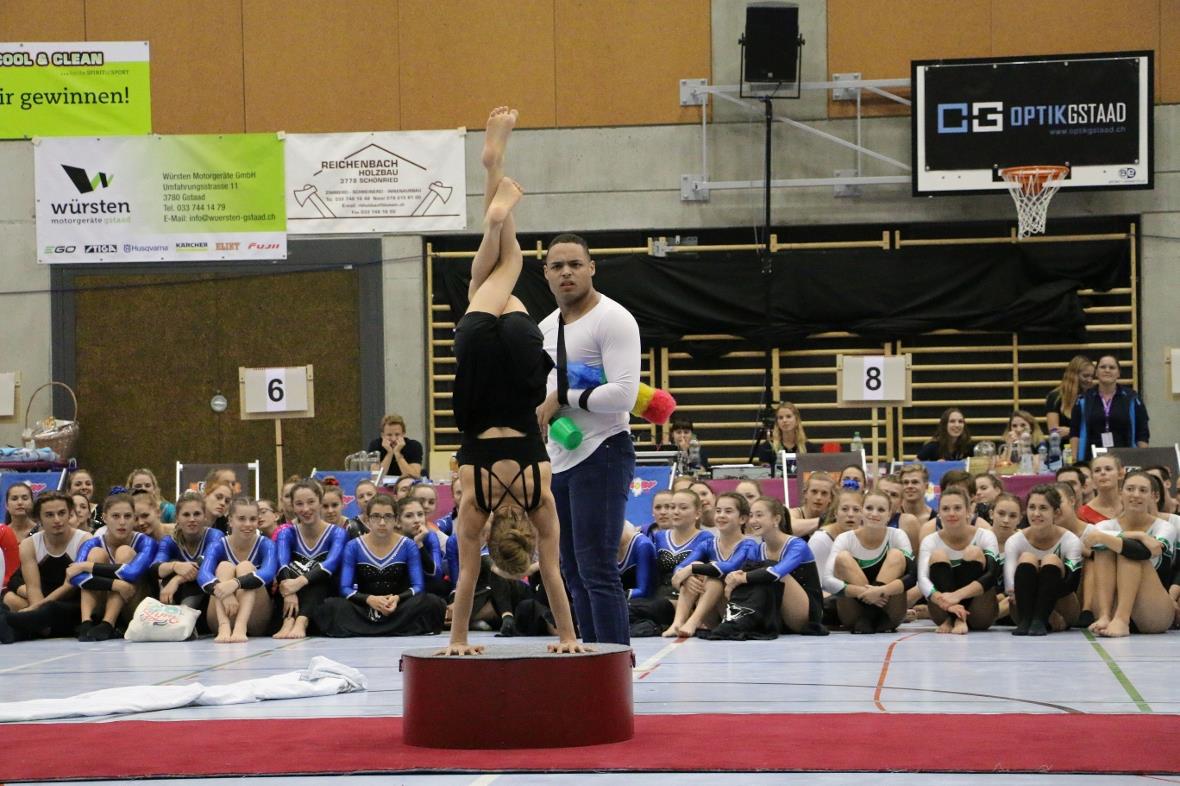 Gastauftritt von Joëlle Ziörjen mit ihrem Partner Michael am Getu-Cup in Gstaad,...