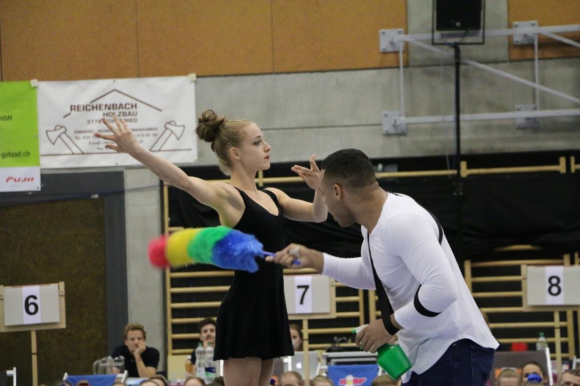 Gastauftritt von Joëlle Ziörjen mit ihrem Partner Michael am Getu-Cup in Gstaad,...
