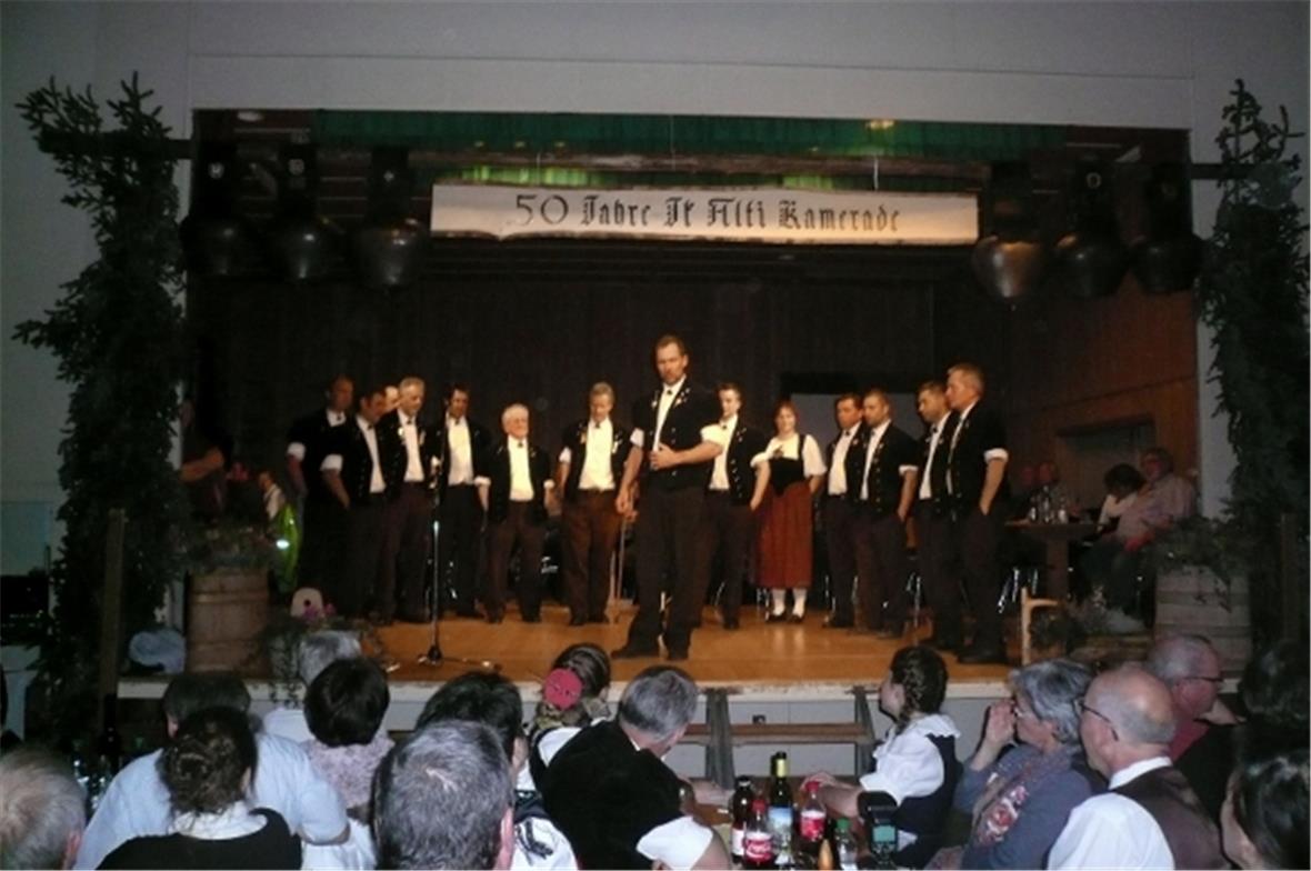 Gemeinderat Lorenz Dreier überbrachte den Dank und die Grüsse der Gemeinde Därst...