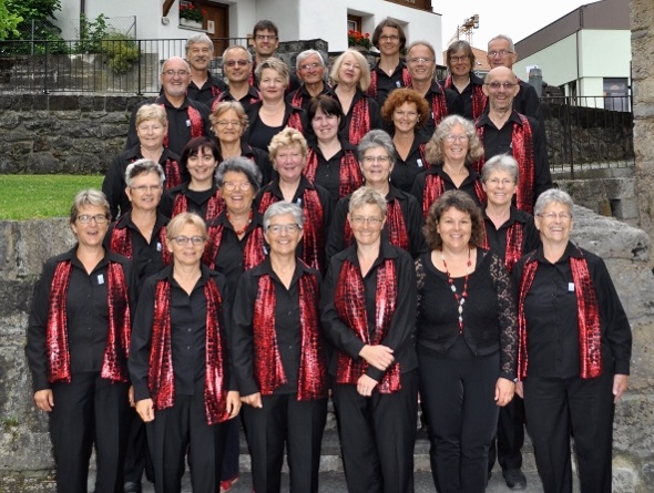 Gemischter Chor Erlenbach / Schweizer Gesangsfest 2015 in Meiringen.