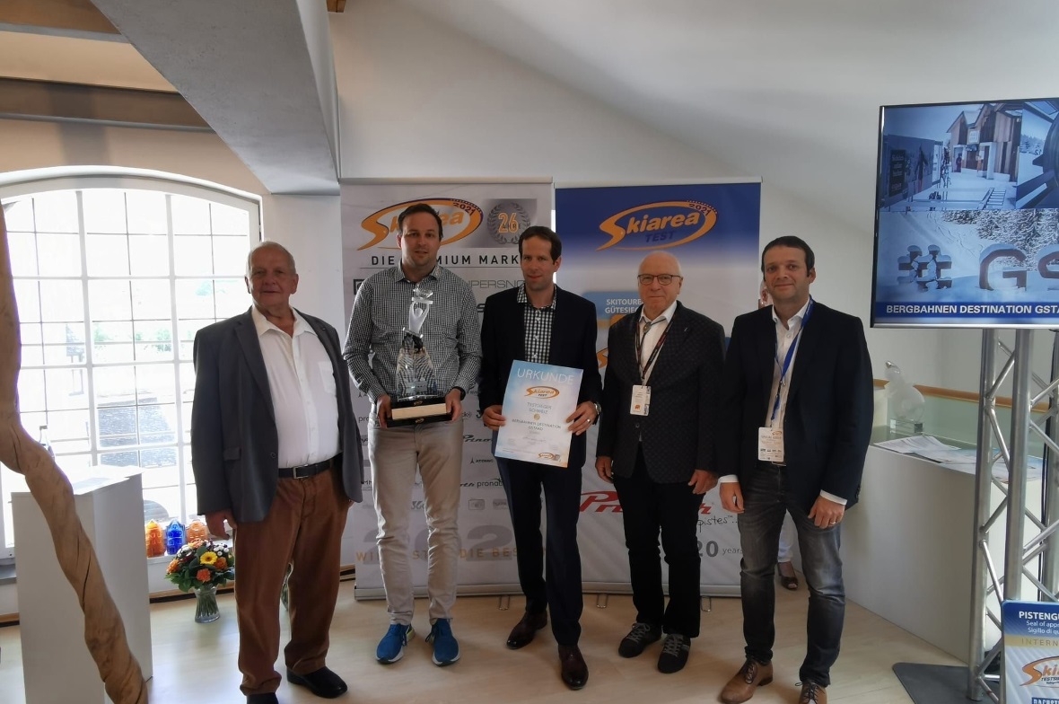 Gesamtsieger Schweiz: Freude bei der Spitze der BDG.