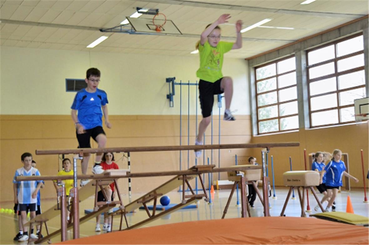 Geschicklichkeit war auch gefragt.