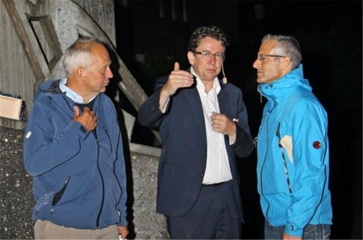 Gespräch am ersten August über die Lenk 2020.