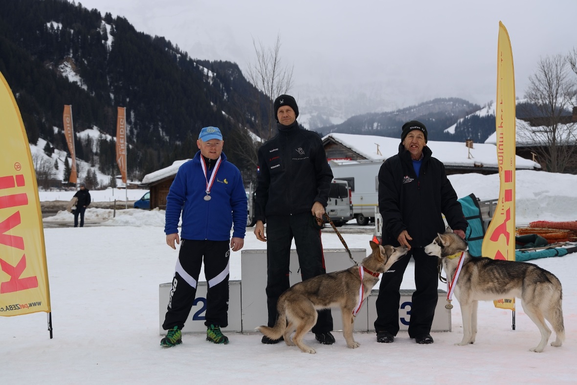 Gewinner Sprint, 4 Hunde, SH 8 km / 5 km