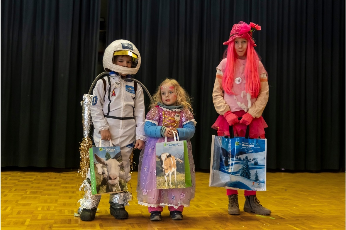 Gewinner in der Kategorie Kinder einzeln: 1. «Captain Space»; 2. «Zuckersüsse Nü...