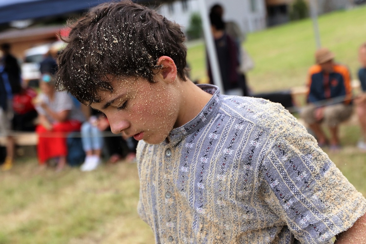 Gezeichnet vom grossen Einsatz, Peter Aegerter (2010) von der Lenk.