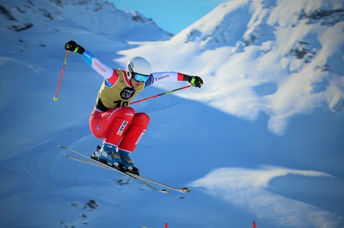 Gil Martin möchte hauptberuflich als Skicrosser durchstarten.