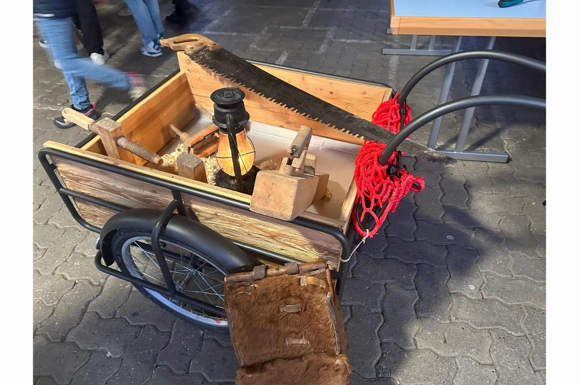 Gleich zwei Töfflianhänger wurden im Rahmen der Projektarbeiten produziert. Beid...