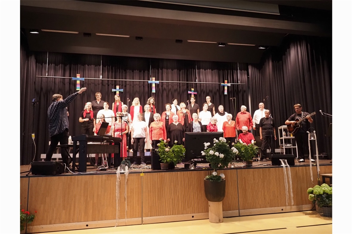 Gospelkonzert zum Abschluss des Workshops 2025 an der Lenk.