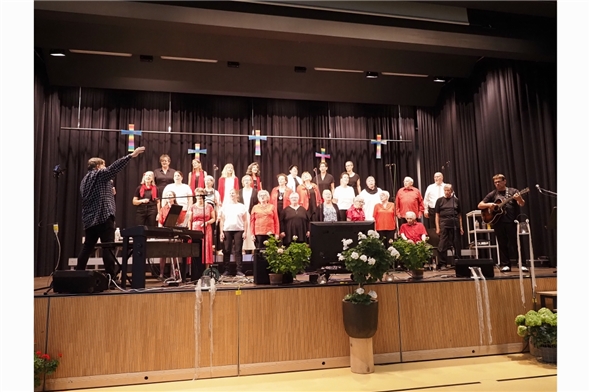 Gospelkonzert zum Abschluss des Workshops 2025 an der Lenk.