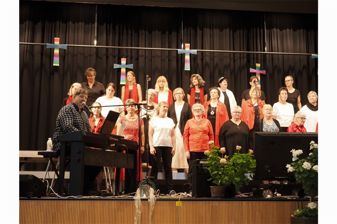 Gospelkonzert zum Abschluss des Workshops 2025 an der Lenk.