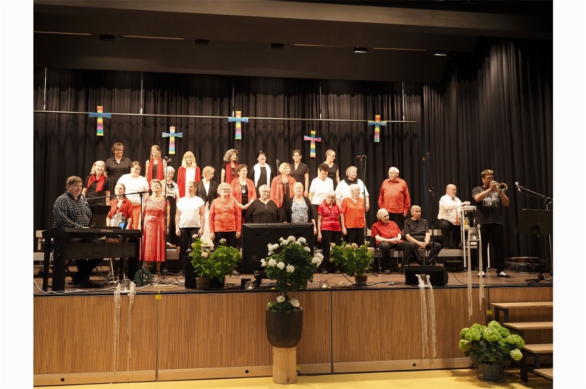 Gospelkonzert zum Abschluss des Workshops 2025 an der Lenk.