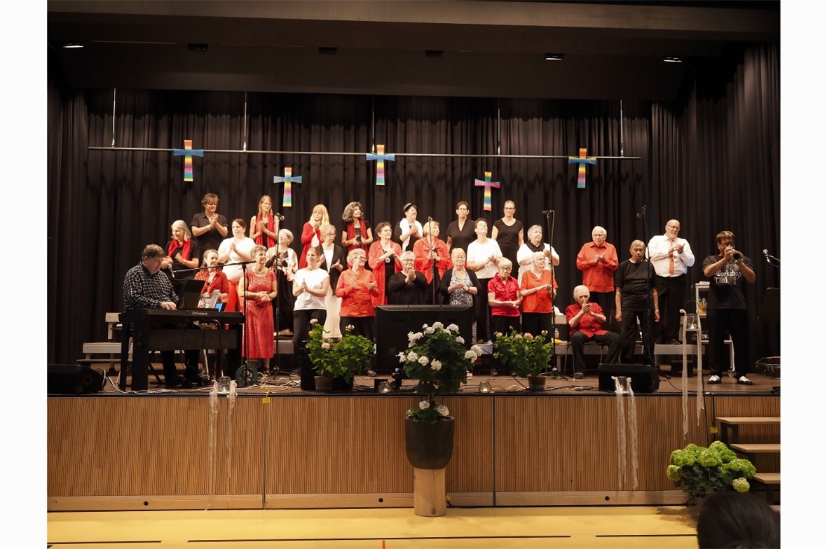 Gospelkonzert zum Abschluss des Workshops 2025 an der Lenk.